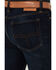 Image #4 - Blue Ranchwear Men's Jethro Slim Bootcut Stretch Denim Jeans, Dark Wash, hi-res