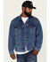 Image #2 - Levi's Men's Snapback Trucker Jacket , Indigo, hi-res