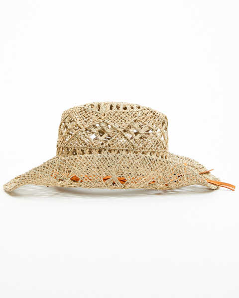 Image #3 - Shyanne Women's Giddy Up Straw Cowboy Hat, Natural, hi-res
