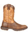 Image #2 - Durango Men's Ultralite Western Boots - Broad Square Toe, , hi-res