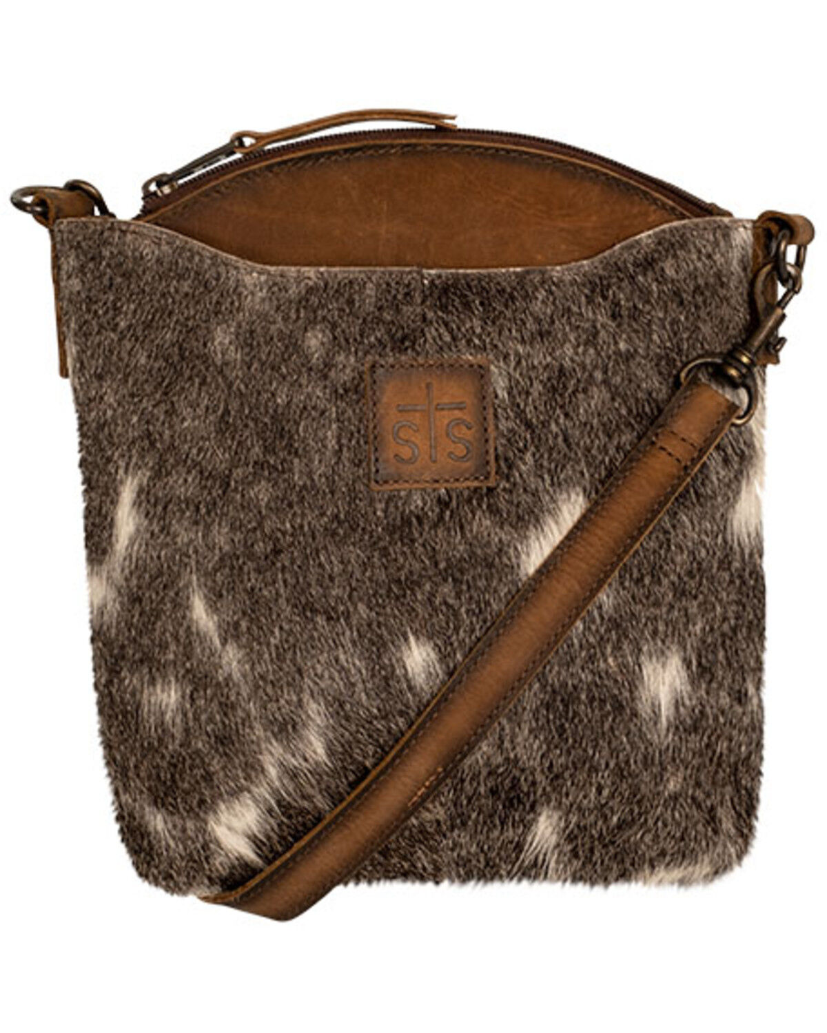 Image #1 - STS Ranchwear by Carroll Women's Josie Crossbody, Tan, hi-res