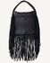 Image #2 - STS Ranchwear By Carroll Women's Indie Sugar Fringe Satchel, Black, hi-res