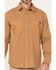 Image #3 - Hawx Men's Benjamin CPO Long Sleeve Snap Work Jacket, Tan, hi-res