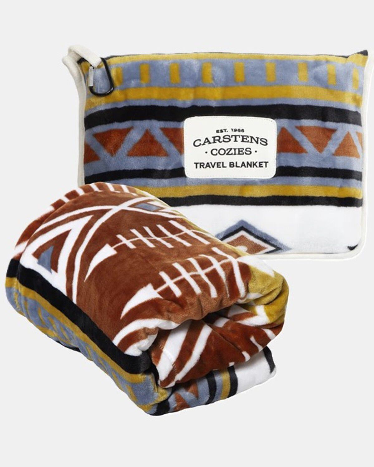 Carstens Home Arrowhead Earth Travel Blanket, Multi, hi-res
