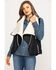 Outback Trading Co. Women's  Black Micro-Suede Madelynn Vest, Black, hi-res