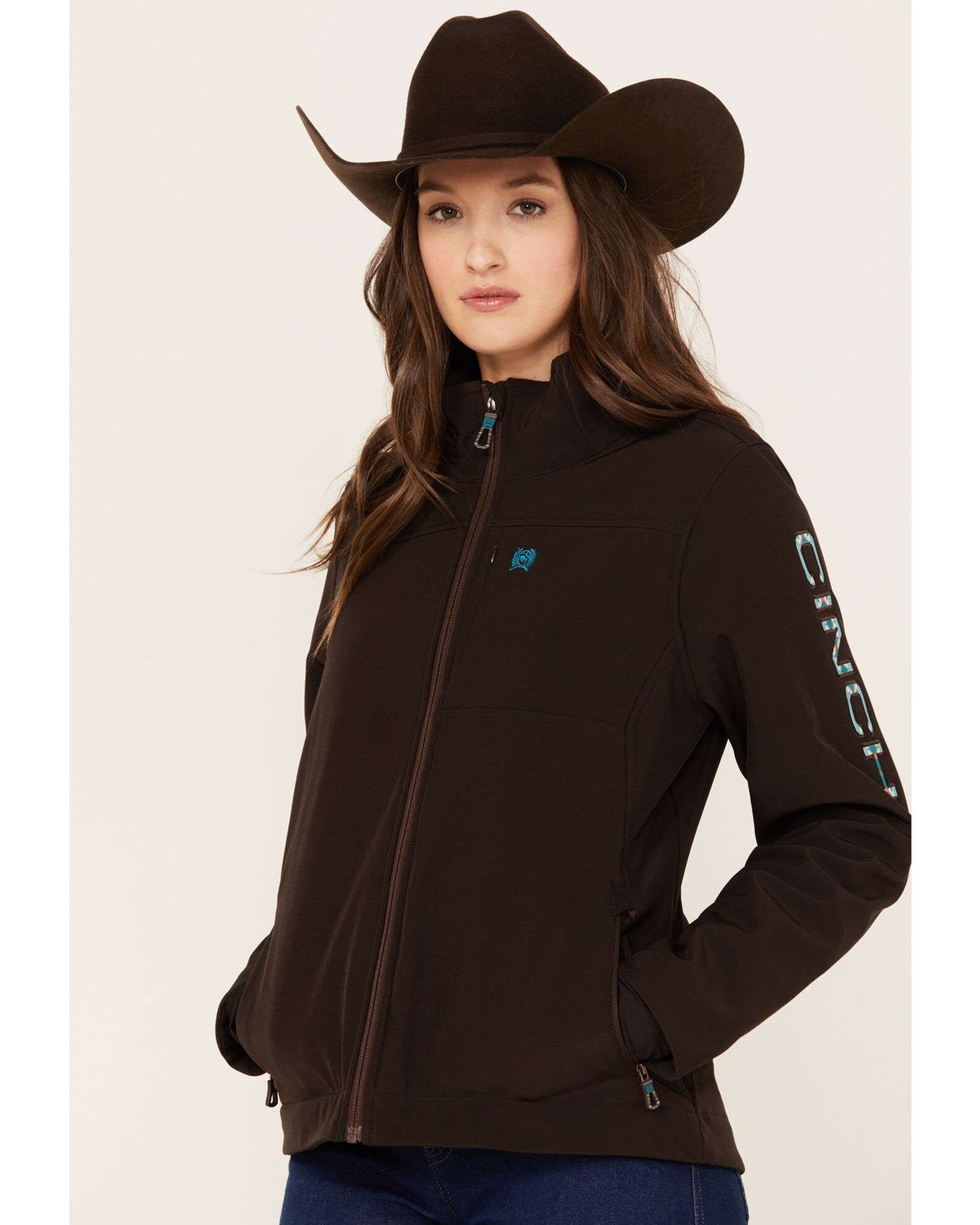 Cinch Women s Concealed Carry Logo Softshell Jacket Country Outfitter