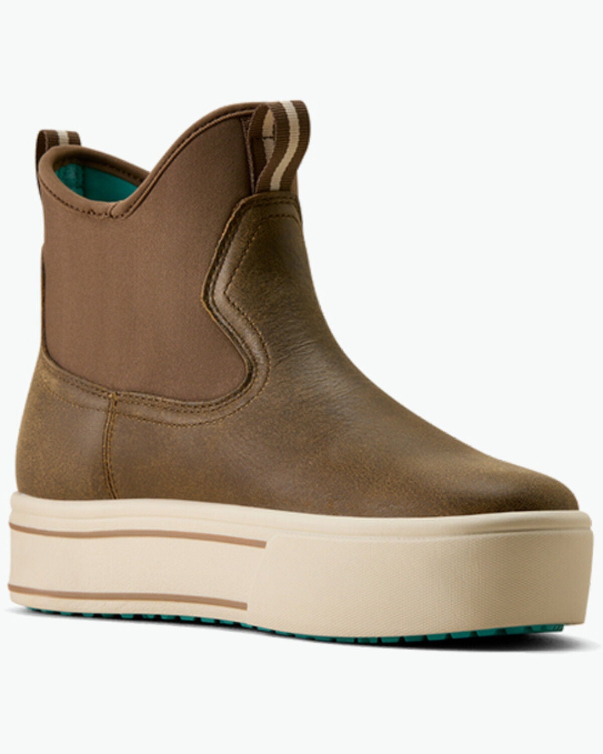 Image #1 - Ariat Women's Saylor Shrimp Waterproof Boots - Round Toe, Brown, hi-res
