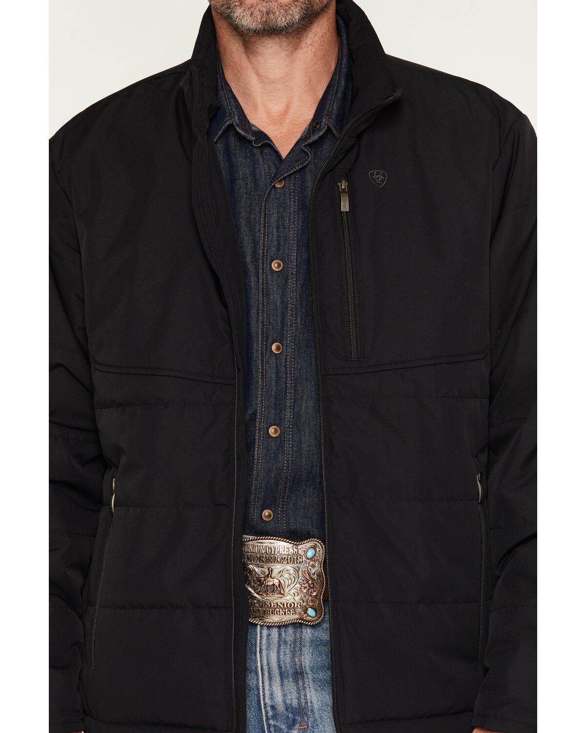 Image #3 - Ariat Men's Titan Insulated Jacket - Tall, Black, hi-res