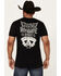 Image #1 - Moonshine Spirit Men's Vaquero Short Sleeve Graphic T-Shirt, Black, hi-res
