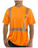 Image #4 - Carhartt Force High-Vis Short Sleeve Class 2 T-Shirt, Orange, hi-res