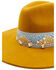Image #2 - Shyanne Women's Spaced Felt Western Fashion Hat , Mustard, hi-res