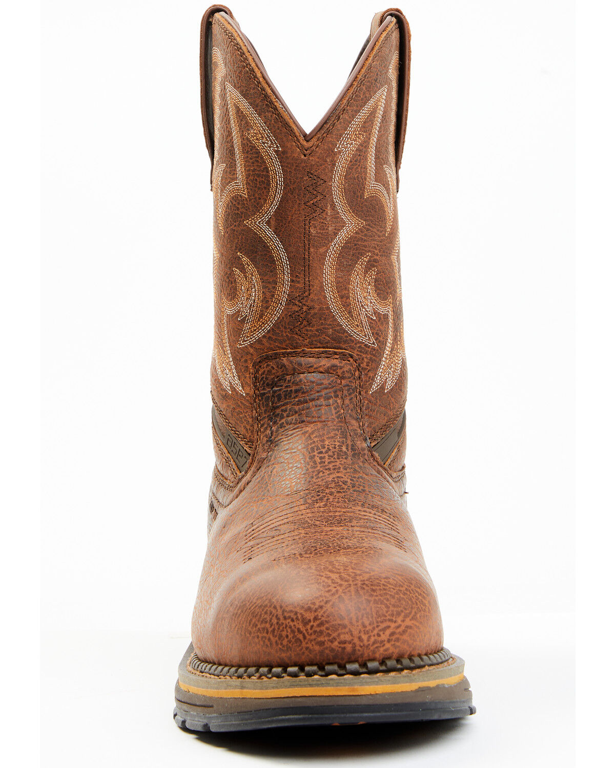 Image #4 - Cody James Men's Disrupter AAA Tyche Crunch Time Waterproof Work Boots - Composite Toe, Red, hi-res