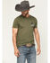 Image #2 - Howitzer Men's Don't Tread Trades Short Sleeve Graphic T-Shirt, Olive, hi-res