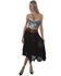 Honey Creek by Scully Women's Black Crochet Belt Skirt , Black, hi-res