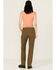 Image #3 - Dovetail Workwear Women's Go To Work Pants, Green, hi-res