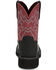 Image #5 - Justin Women's Gypsy Performance Western Boots - Broad Square Toe, Black, hi-res