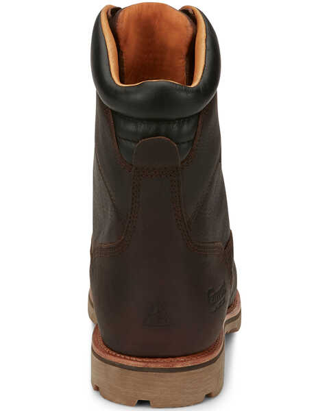 Chippewa Men's Serious Plus Waterproof Work Boots - Composite Toe, Brown, hi-res