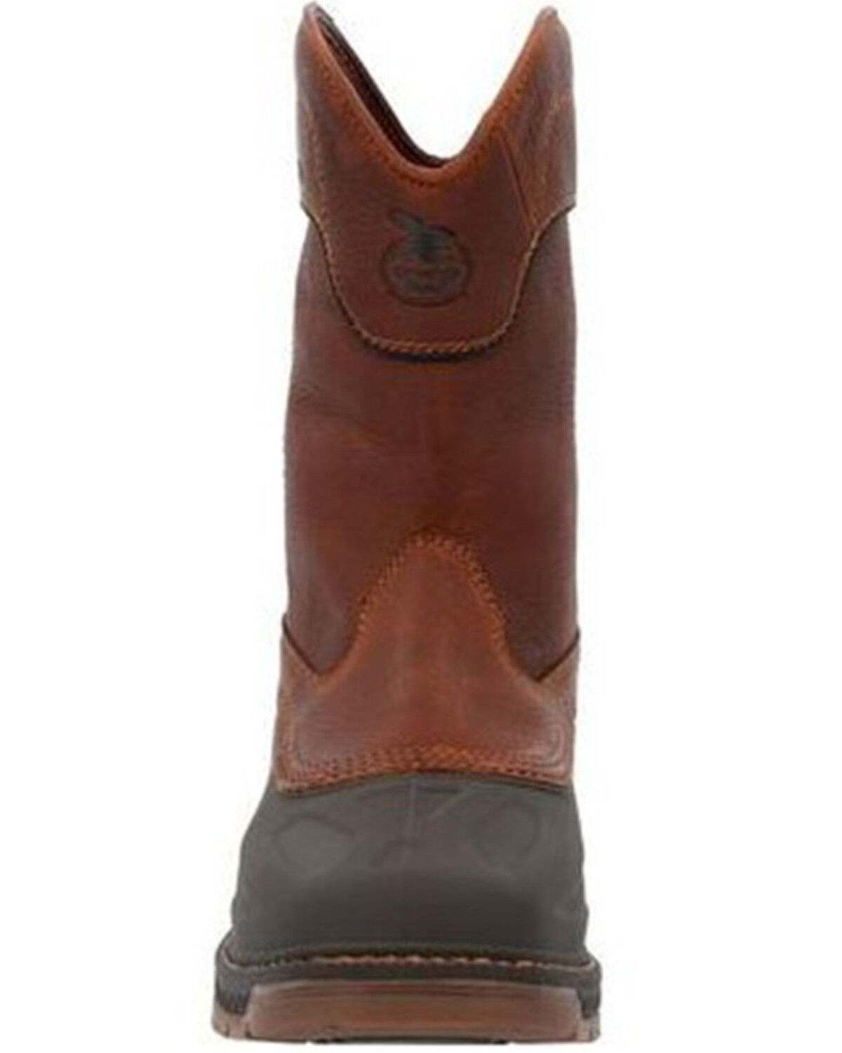 Image #4 - Georgia Boot Men's Carbo-Tec Waterproof Western Work Boots - Soft Toe, Brown, hi-res