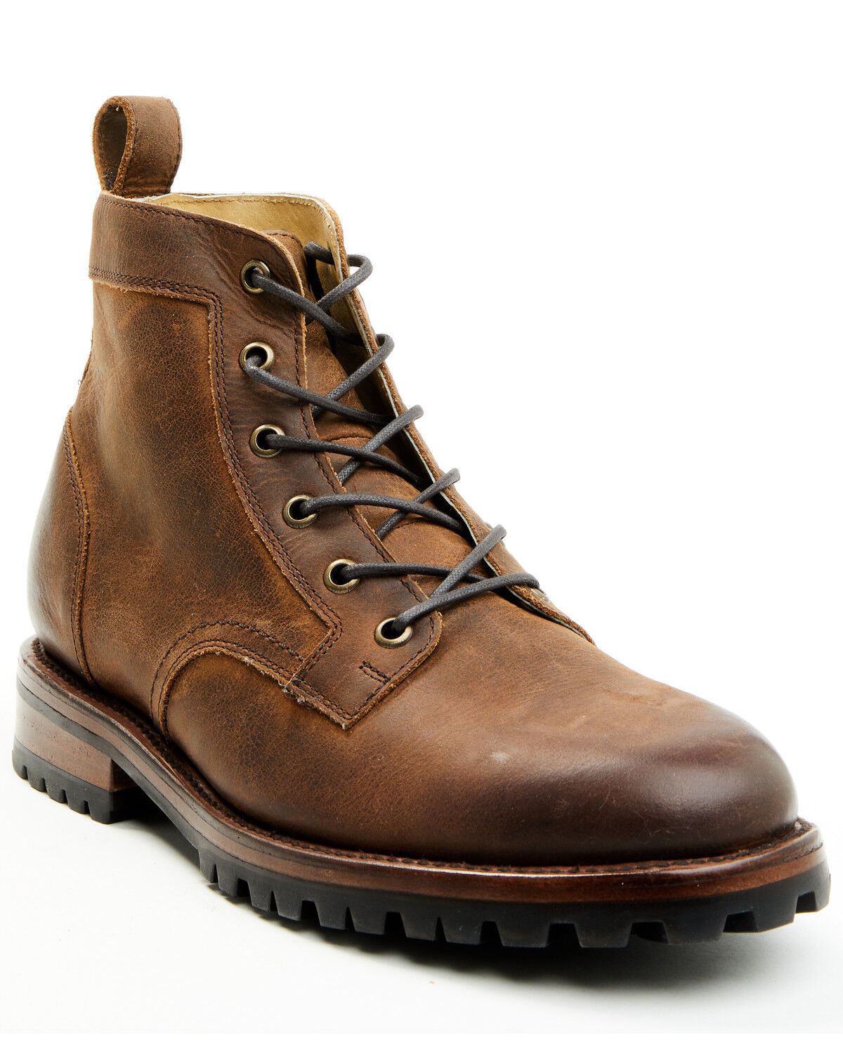 Image #1 - Brothers and Sons Men's Countryman Casual Boots - Round Toe, Brown, hi-res