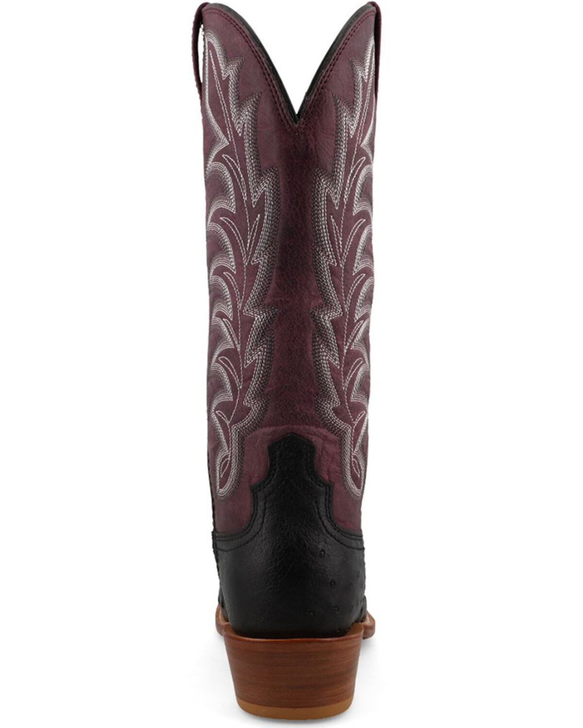 Image #5 - Twisted X Women's Reserve Exotic Full Quill Ostrich Western Boots - Square Toe, Black, hi-res
