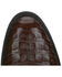 Image #5 - Tony Lama Men's Exotic Caiman Western Boots - Round Toe, Brown, hi-res