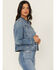 Image #3 - Idyllwind Women's Idlewild Novelty Denim Trucker Jacket, Medium Wash, hi-res