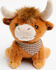 Image #2 - Shyanne Highland Cow Bag Charm, Brown, hi-res