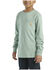 Image #3 - Carhartt Little Boys' Solid Bear Logo Long Sleeve Pocket T-Shirt, Green, hi-res