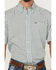 Image #3 - Cinch Men's Geo Print Arenaflex Short Sleeve Button-Down Performance Stretch Western Shirt - Big, Mint, hi-res