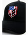 Image #2 - RANK 45® Men's American Flag Shield Patch Mesh-Back Ball Cap, Black, hi-res
