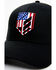 Image #2 - RANK 45® Men's American Flag Shield Patch Mesh-Back Ball Cap , Black, hi-res