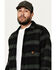 Image #2 - Hawx Men's Flannel Button-Down Work Shirt, Green, hi-res