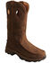 Twisted X Women's Hiker Western Boots - Moc Toe, Distressed Brown, hi-res