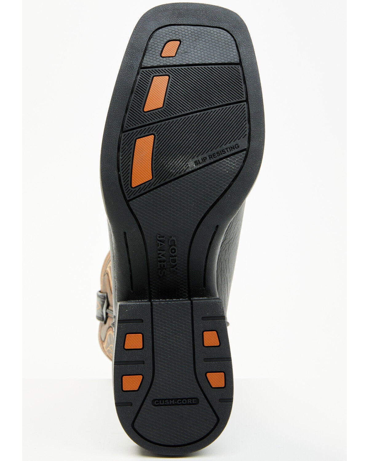 Image #7 - Cody James Cush Core&reg; Men's Maverick Performance Western Boots - Broad Square Toe, Black, hi-res