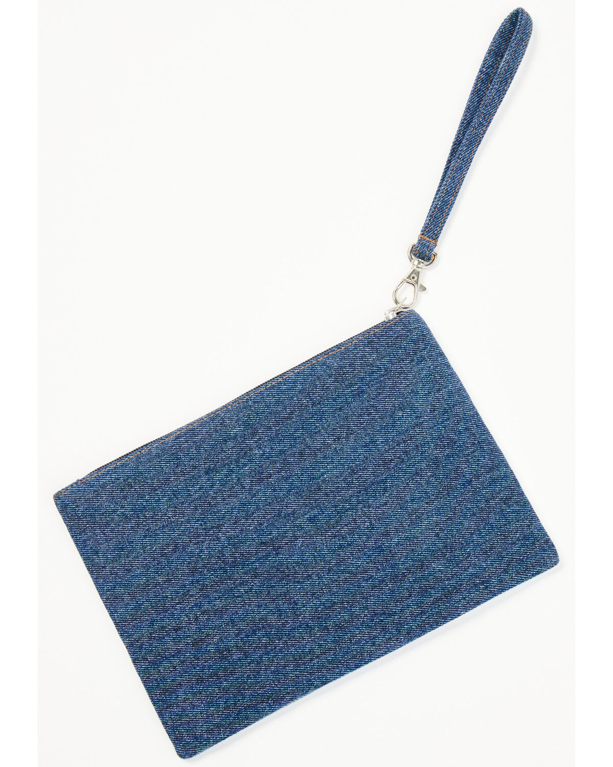Image #3 - Shyanne Women's Denim Patchwork Pouch, Blue, hi-res