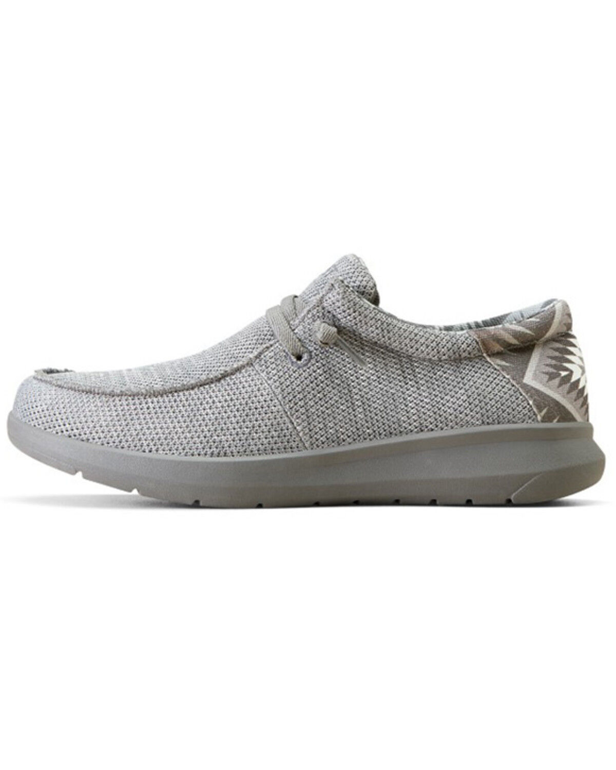 Image #2 - Ariat Men's Hilo Stretch Casual Shoes - Moc Toe, Grey, hi-res