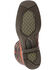 Image #6 - Lucchese Men's Rowdy Ostrich Skin Western Boots - Broad Square Toe, Cognac, hi-res