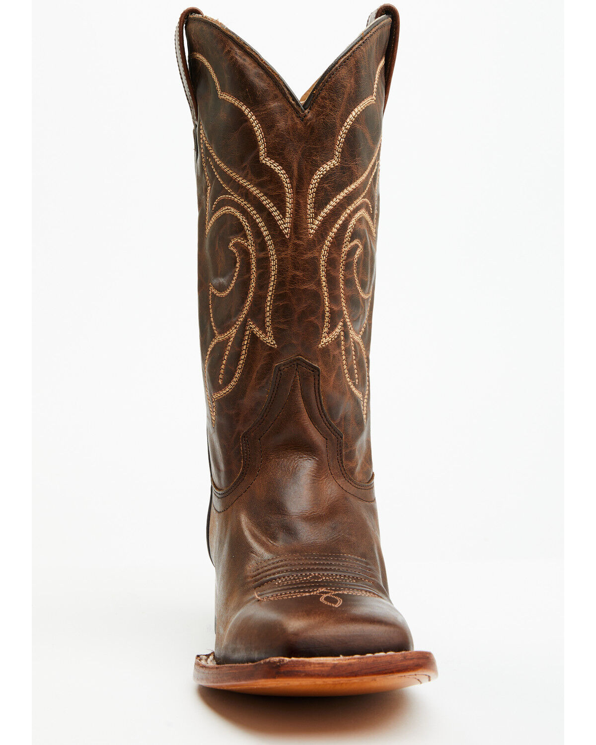 Image #4 - Shyanne Women's Mojave Western Boots - Broad Square Toe, Cognac, hi-res