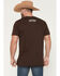 Image #4 - Cody James Men's Scenic Skull Head Short Sleeve Graphic T-Shirt, Dark Brown, hi-res