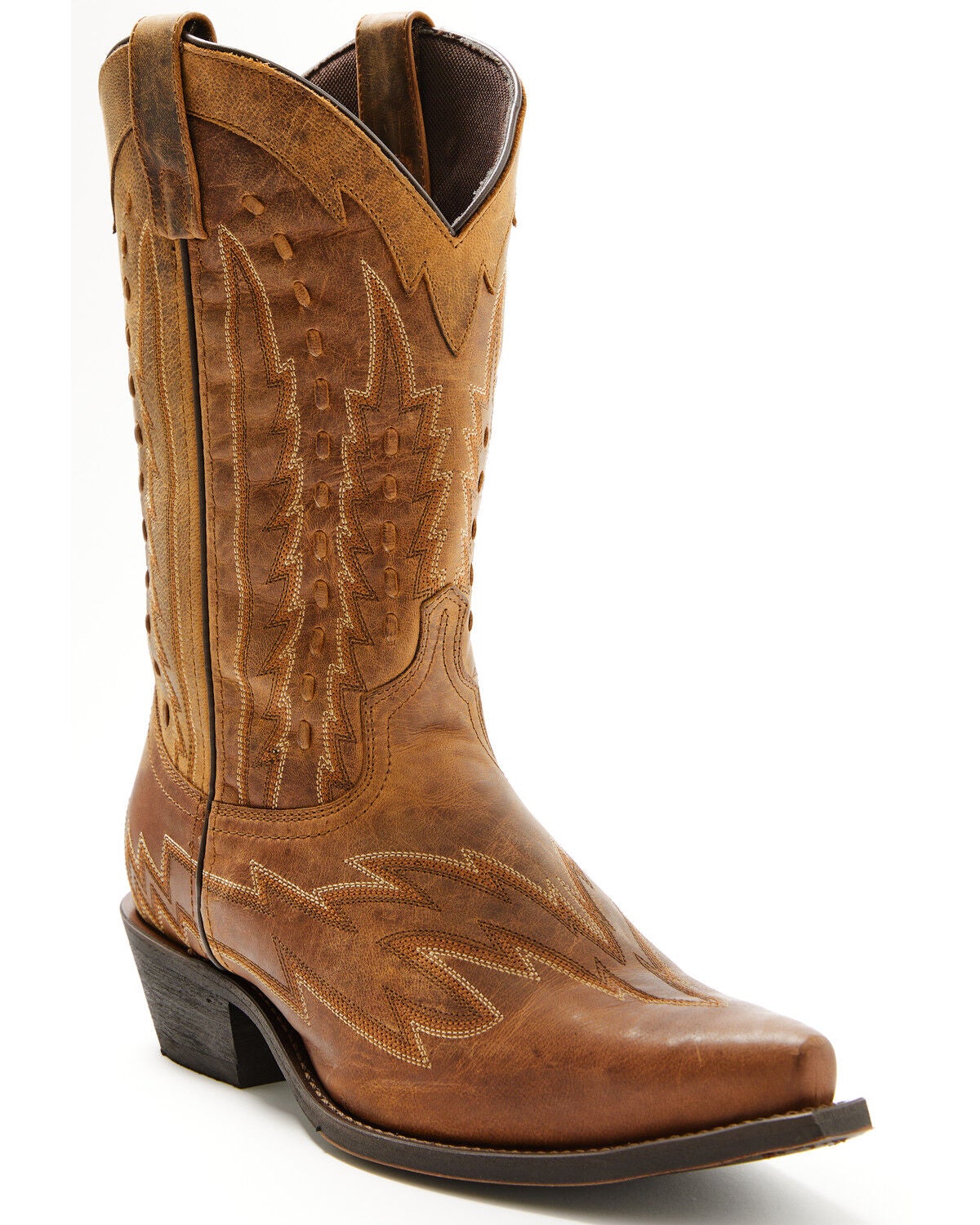 Laredo Men's Silverdale Performance Western Boot - Snip Toe, Tan, hi-res
