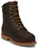 Chippewa Men's Serious Plus Waterproof Work Boots - Composite Toe, Brown, hi-res