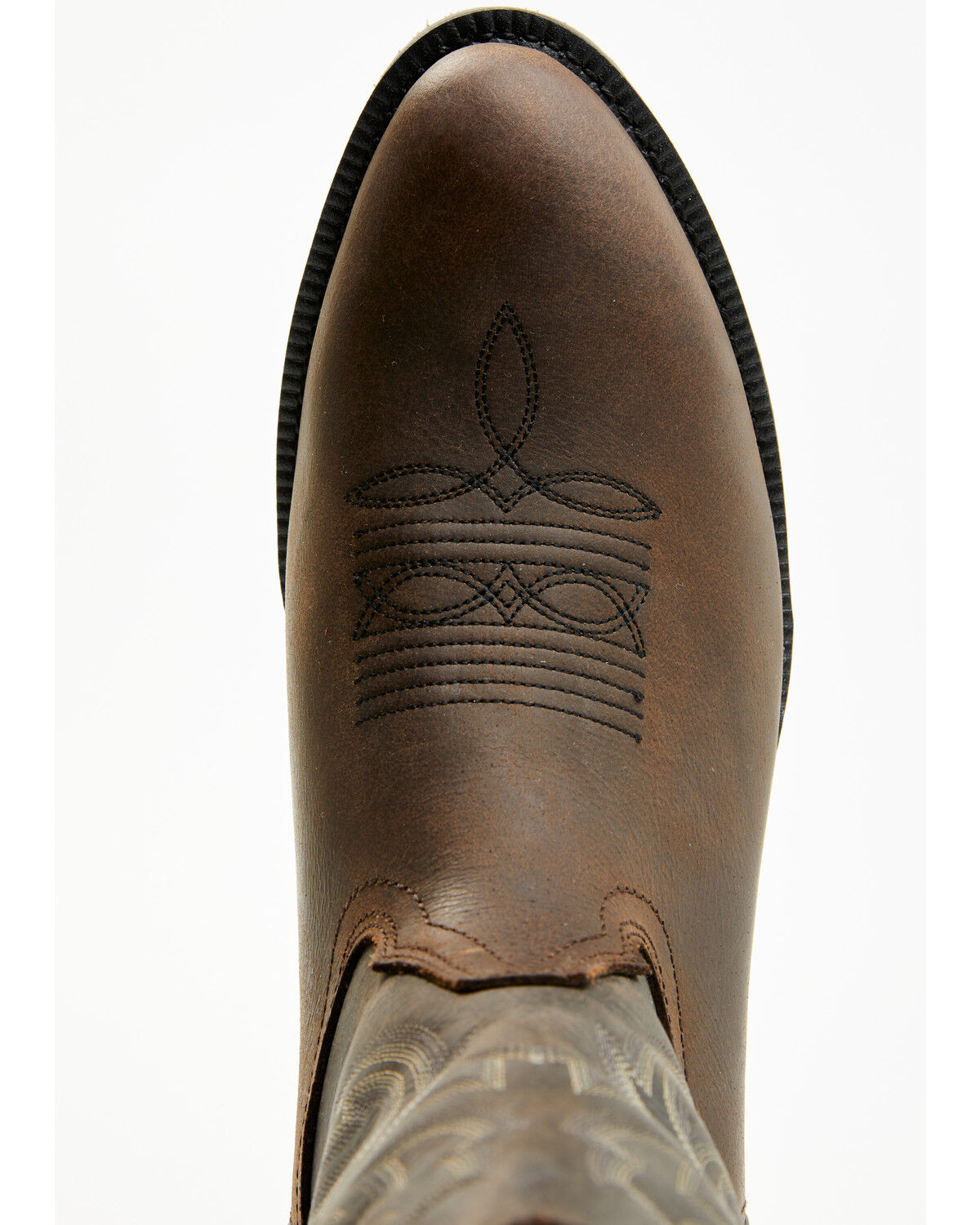 Image #7 - Double H Men's 11" Tascosa Waterproof Performance Western Boots - Round Toe, Brown, hi-res
