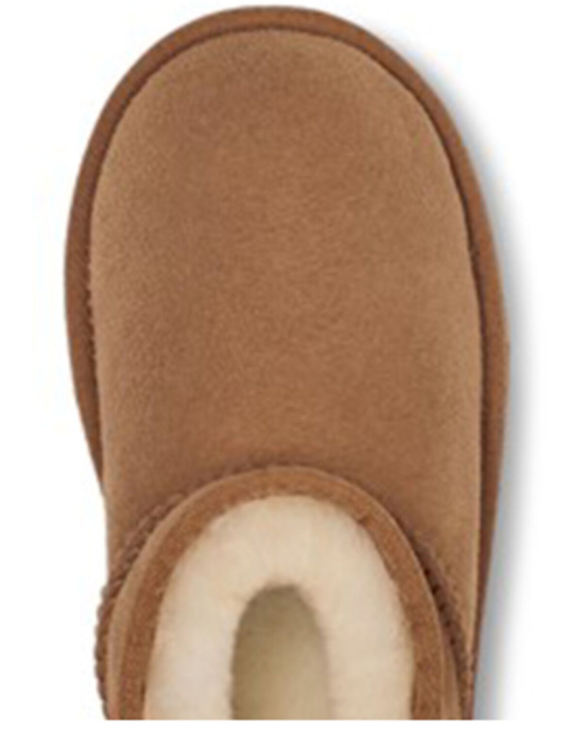 Image #5 - UGG Girls' Classic Ultra Mini Boots, Chestnut, hi-res