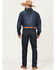 Image #3 - Cinch Men's Silver Label Dark Wash Slim Straight Jeans, Indigo, hi-res