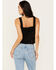 Image #4 - Free People Women's Rikki Studded Top , Black, hi-res