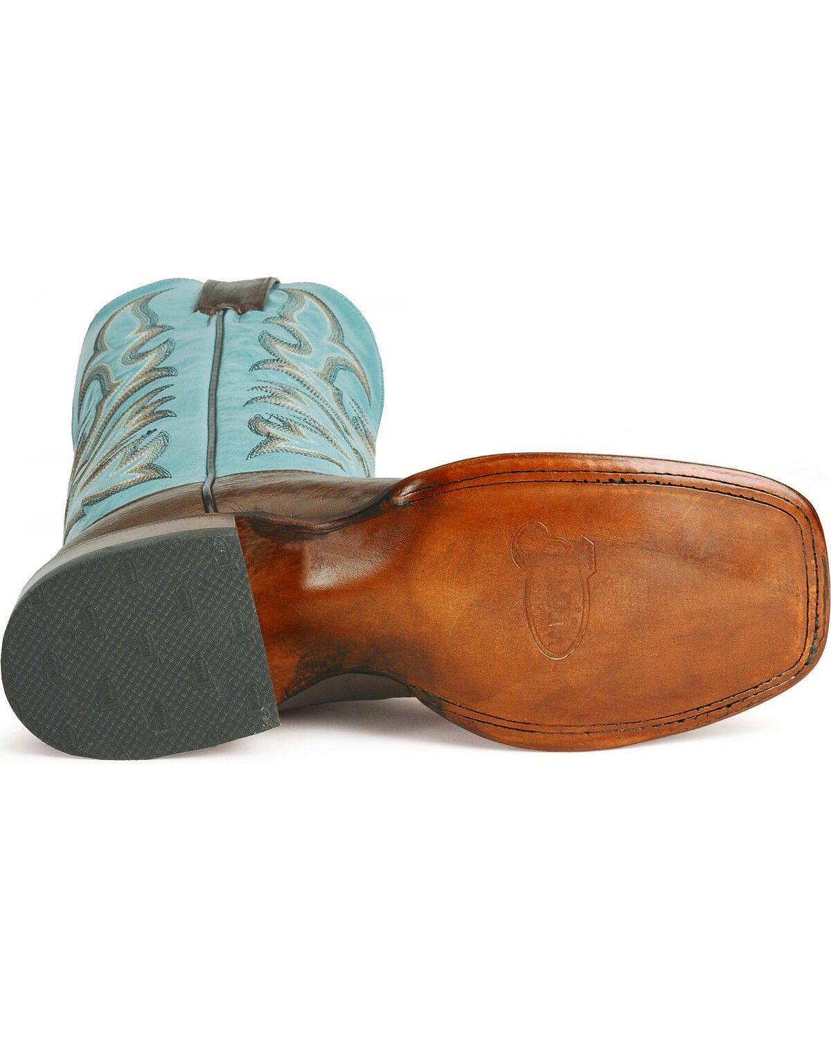 Image #5 - Justin Women's 13" Marfa Smooth Ostrich Cowgirl Boots - Square Toe, , hi-res