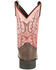 Image #5 - Smoky Mountain Little Girls' Rustic Rider Western Boots - Broad Square Toe, Brown, hi-res