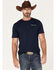 Cody James Men's Ride Or Die Southwestern Graphic Short Sleeve T-Shirt , Navy, hi-res