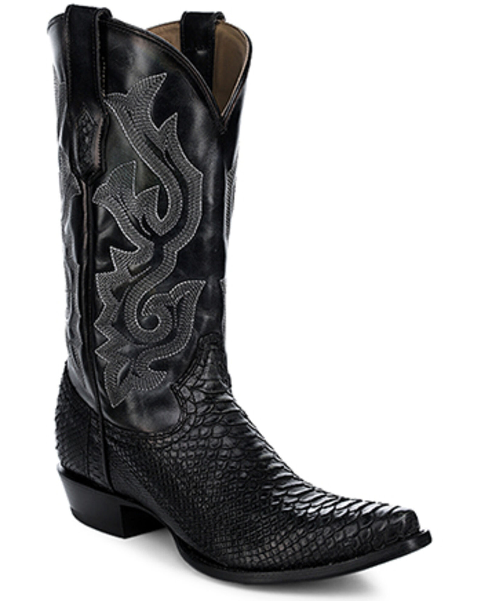 Corral Men s Exotic Python Western Boots Snip Toe