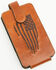 Image #1 - Cody James Men's Conway American Flag Cell Phone Case, Brown, hi-res
